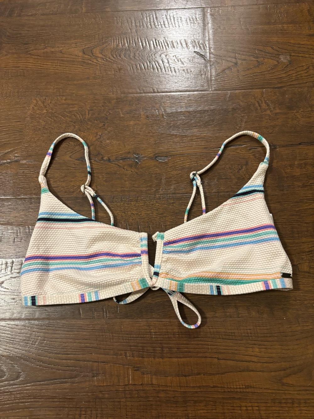 O'Neill Striped Bikini Top